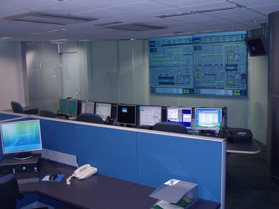 NATURAL GAS DISTRIBUTION COMGAS CONTROL ROOM