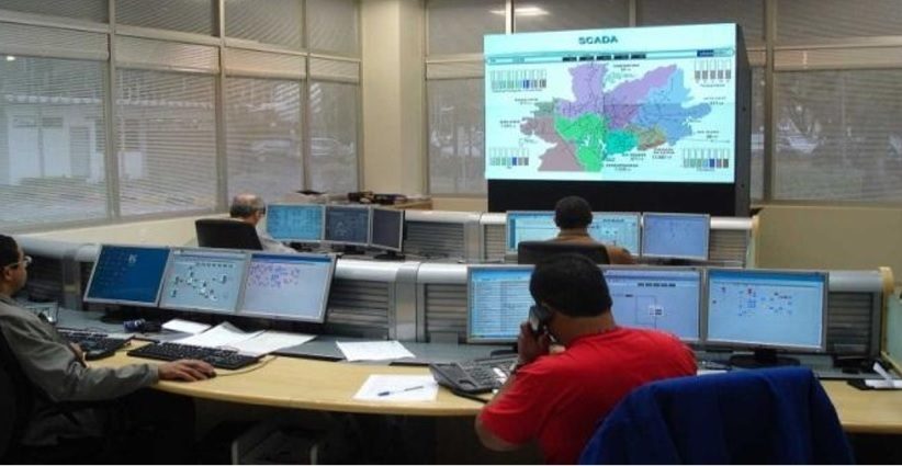 Operators working in an automation control room